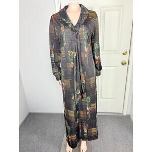 Floral Print Maxi Dress